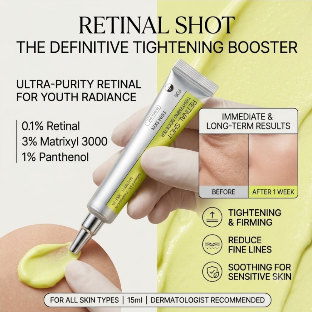 The Ordinary Serum Hyaluronic Acid - Suero Reafirmante con Retinol de 15