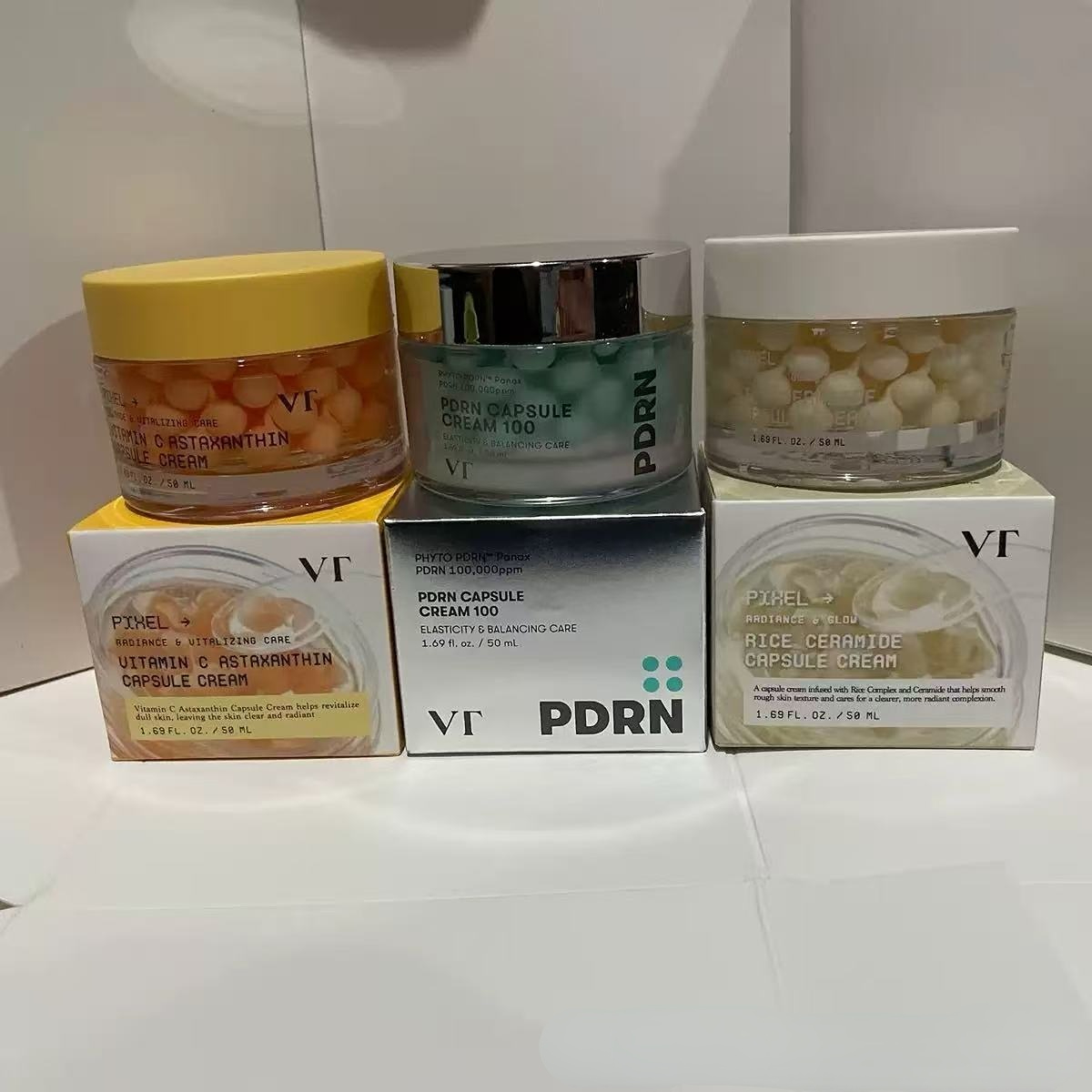 Skincare Vitamin C - VT 100,000ppm Crema en Cápsulas PDRN,