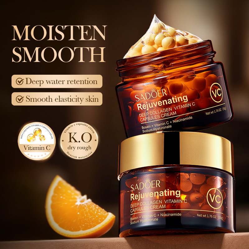 Skincare Vitamin C - Crema cápsula de vitamina C, crema
