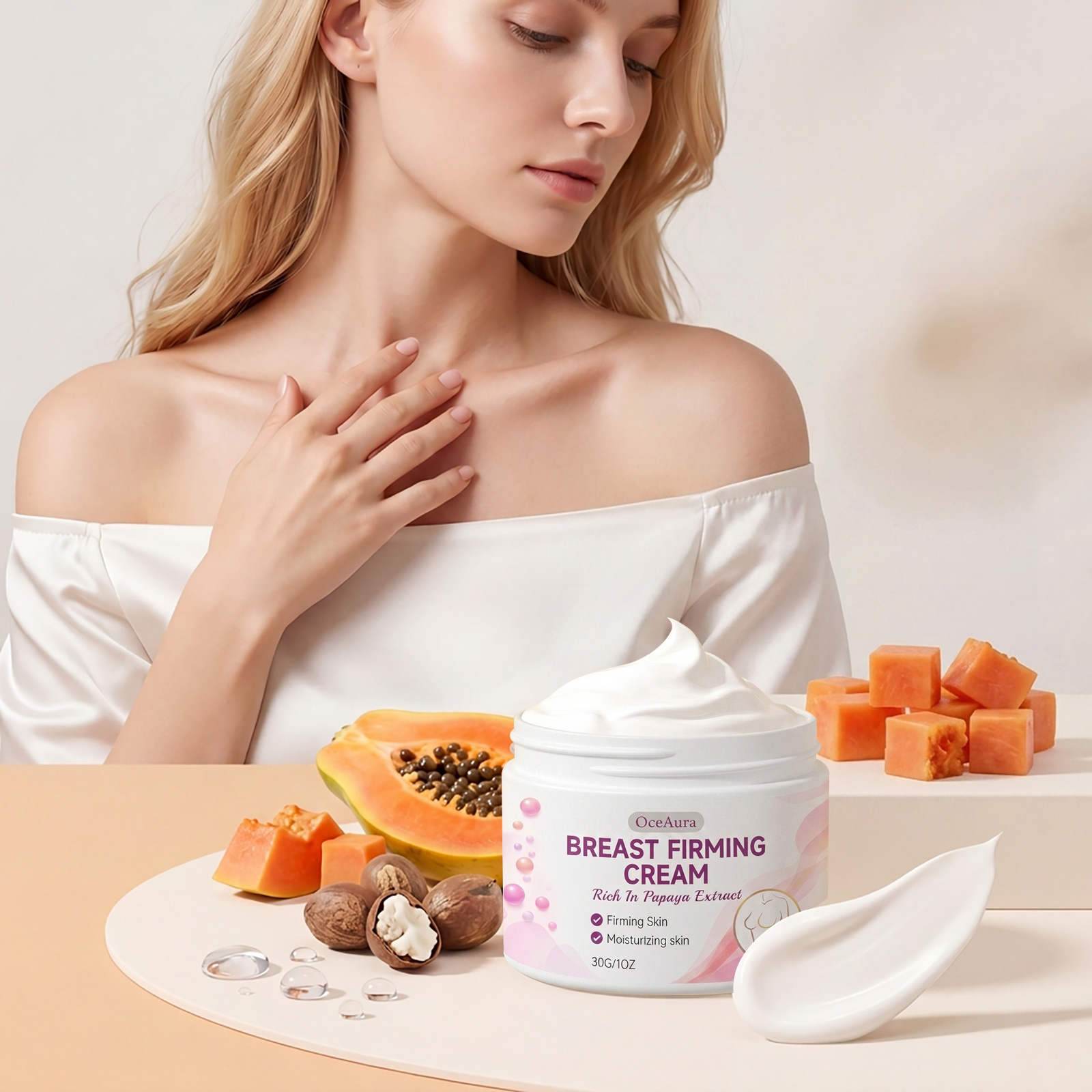 Crema para el Cuidado del Pech - Skincare Moisturizer reseña y precio