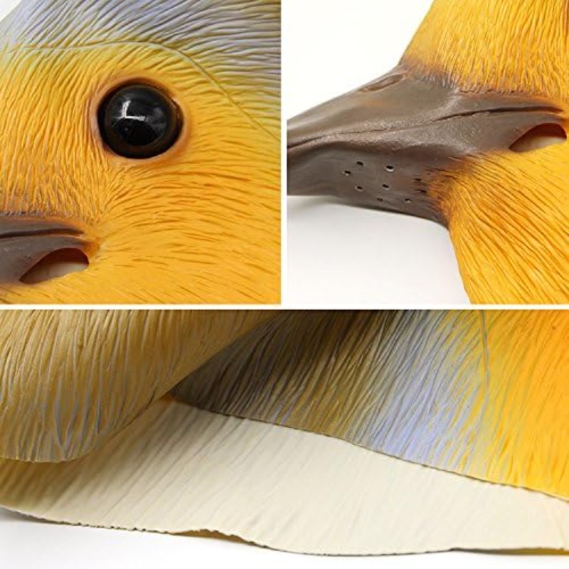 Novedad máscara de pájaro capu - Skincare Pigeon reseña y precio