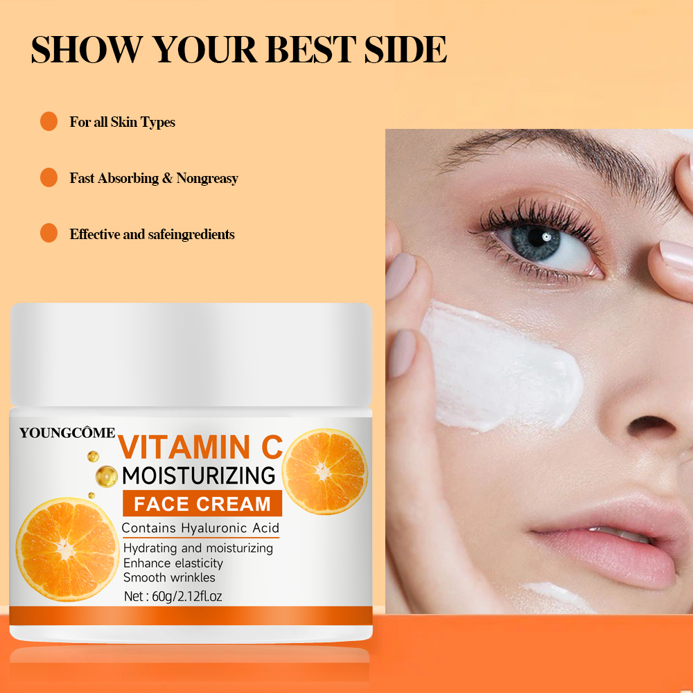 Crema Hidratante con Vitamina  - Skincare Vitamin C reseña y precio