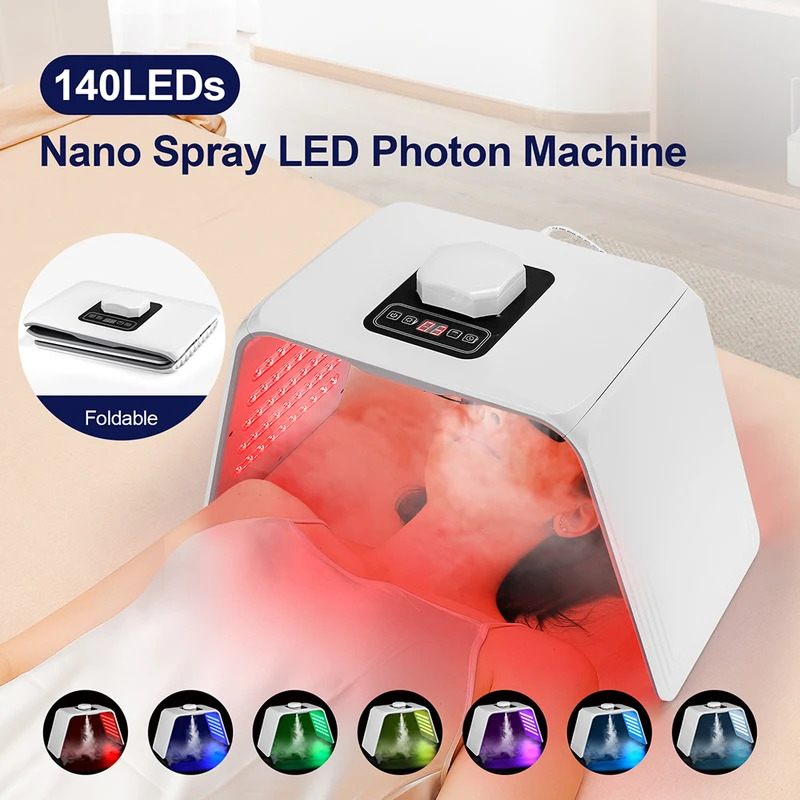 7 colores LED Photon Beauty Ma - Skincare Moisturizer reseña y precio